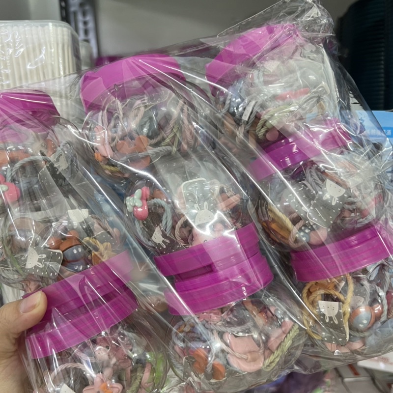 Dây cột tóc nhiều màu sắc xinh xắn cho bé gái