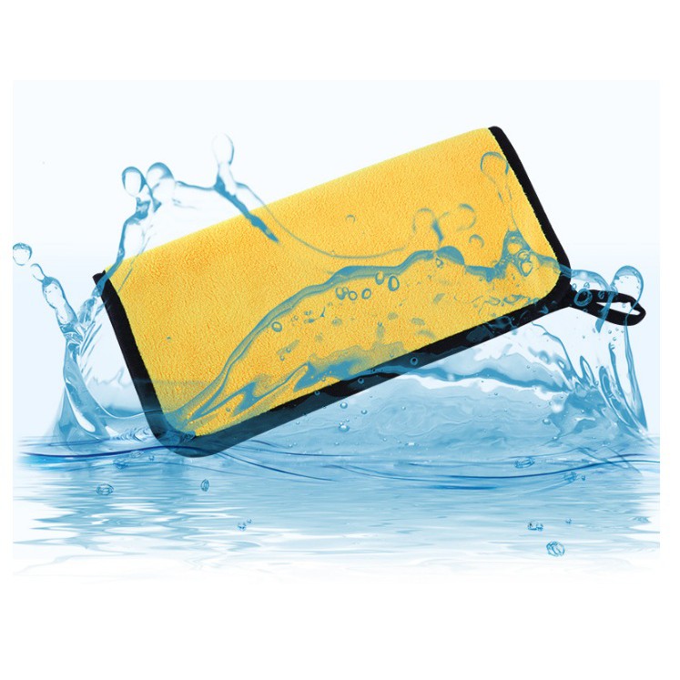 Khăn lau xe Microfiber siêu dày,hút nước
