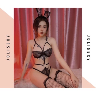 Bộ cosplay thỏ kèm tai thỏ