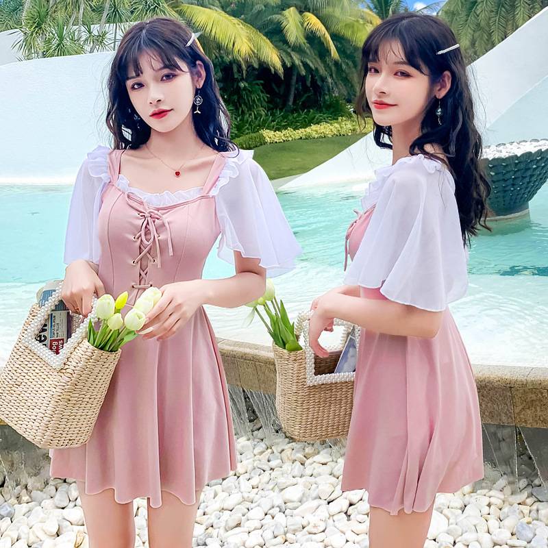 Áo tắm nữ đồ bơi một mảnh mới áo tắm bãi biển nữ mỏng | BigBuy360 - bigbuy360.vn