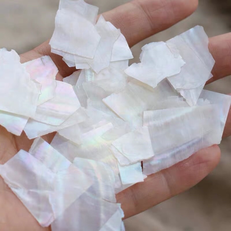set xà cừ trắng trang trí móng xinh (19k/hủ)