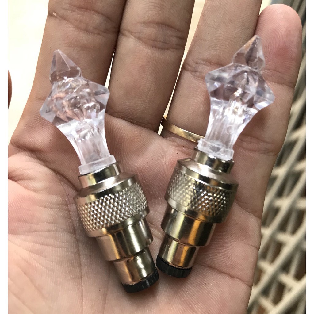Đèn Led Chân van 7 màu gắn xe máy