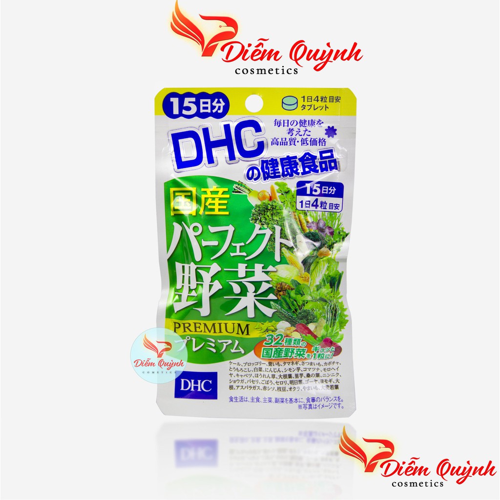 Viên uống DHC rau củ quả Premium Nhật Bản