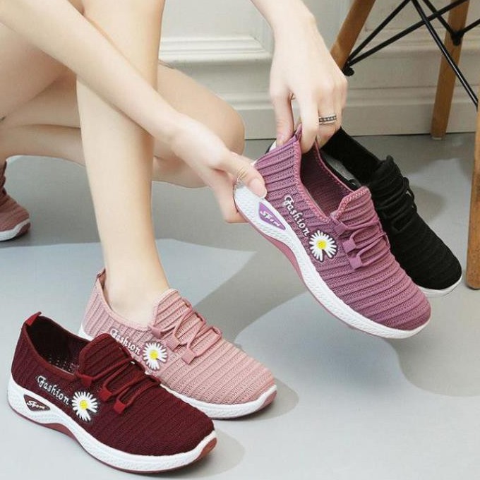 Giày thể thao nữ chất vải canvas cao cấp giá rẻ đẹp LN06 | BigBuy360 - bigbuy360.vn