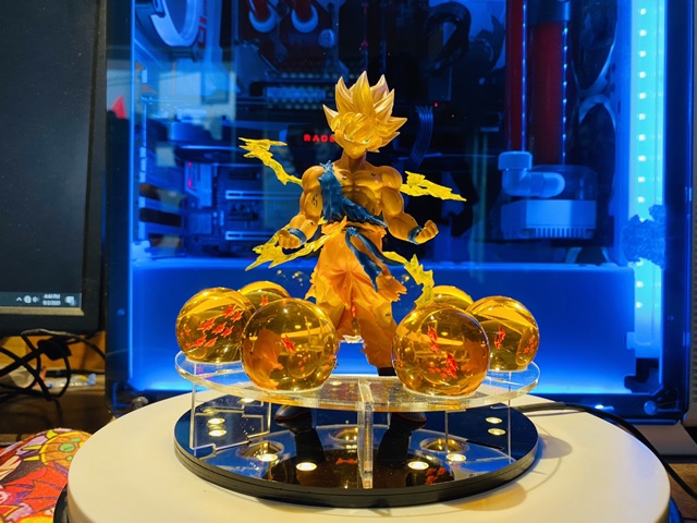 Mô Hình Dragonball  Goku SaiYan Ngọc Rồng Có Led