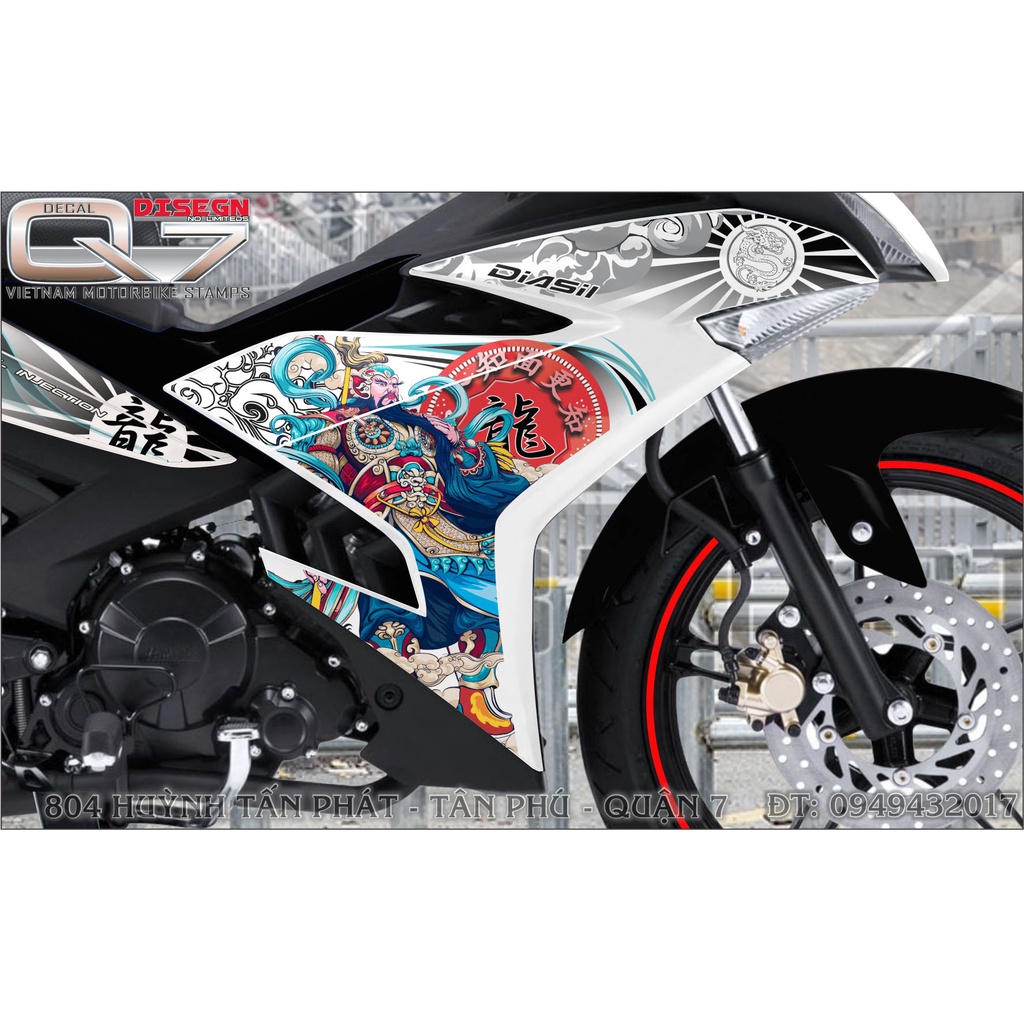 TEM RỜI EXCITER 150 QUANG CÔNG