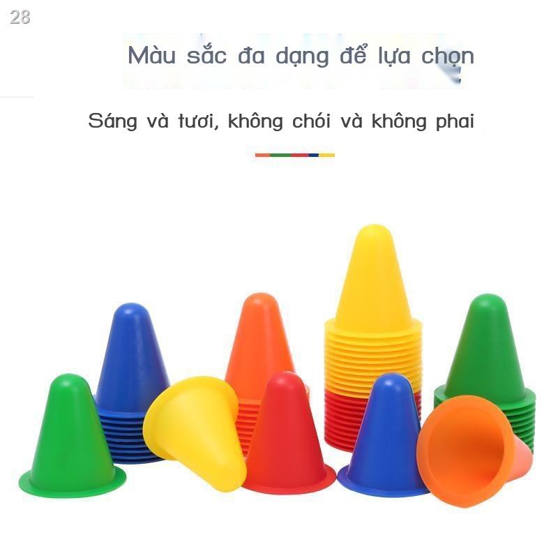 Trượt patin cọc cốc hoa phẳng đường chướng ngại vật góc đánh dấu ống hiệu xung quanh đạo cụ đào tạo thùng hình nón nhỏ