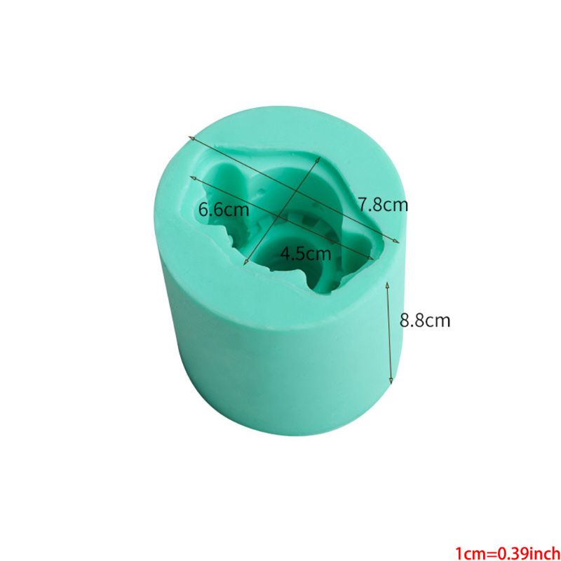 Khuôn Silicone Làm Bánh &amp; Socola Hình Người Dùng Trang Trí