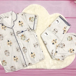 Bộ mặc nhà chất kate lụa