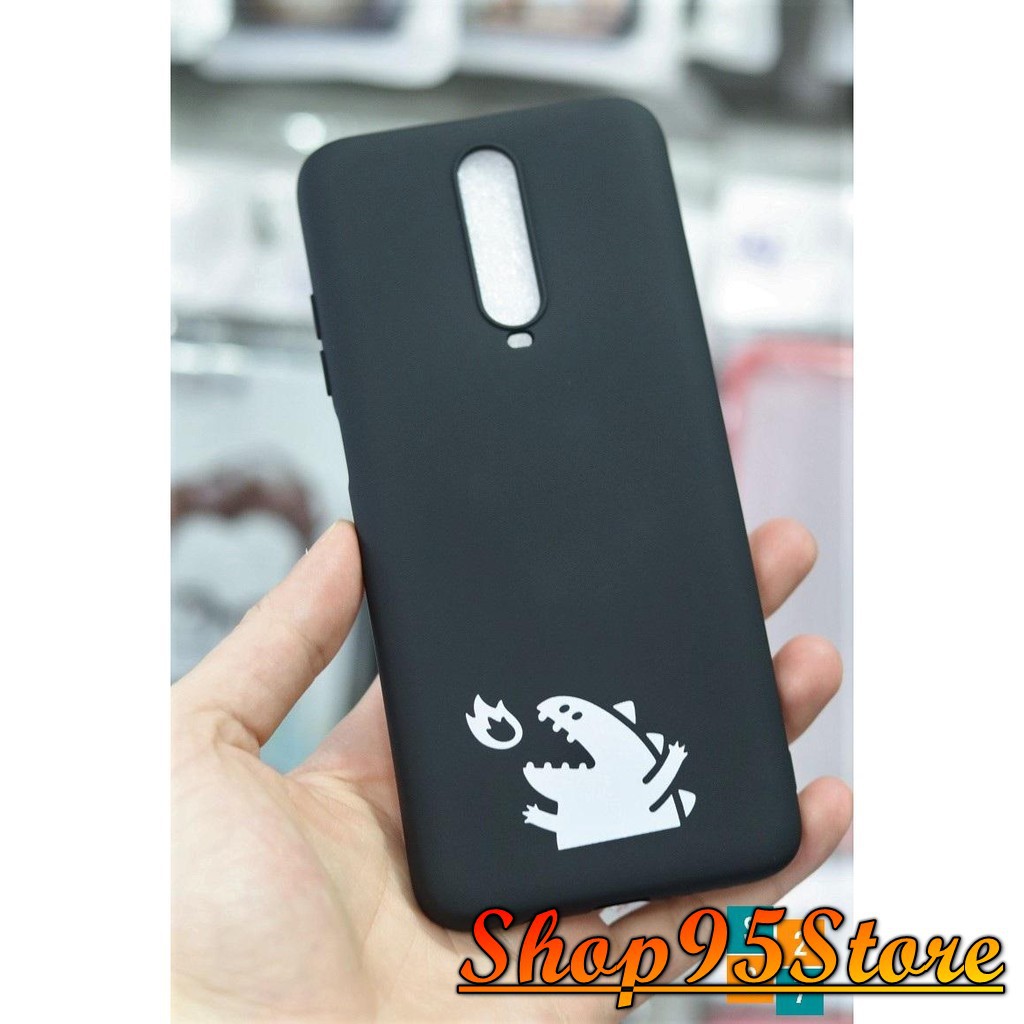 Ốp chống bẩn cao cấp logo khủng long Redmi K40 / K40 pro / F3 K30 K20 / k20 pro K30 pro / k30 ultra