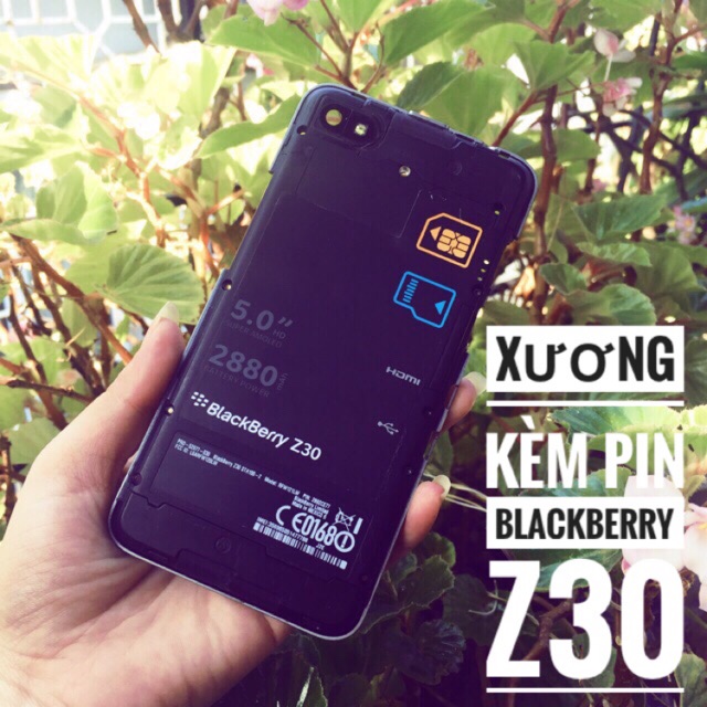 Xương kèm pin BlackBerry Z30 hàng chính hãng new zin