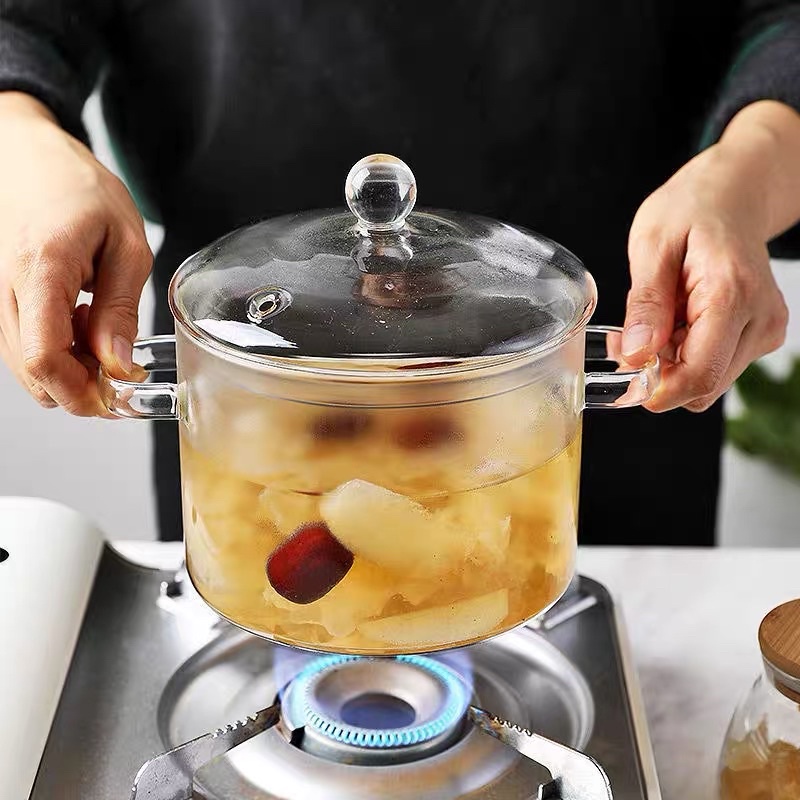 NỒI THUỶ TINH CHỊU NHIỆT CAO CẤP (kèm ảnh thật)