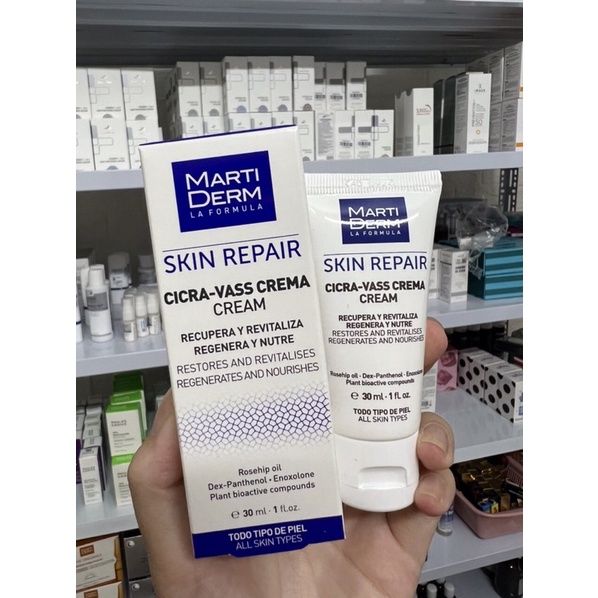 Kem tái tạo và phục hồi da Martiderm Skin Repair Cicra Vass Cream