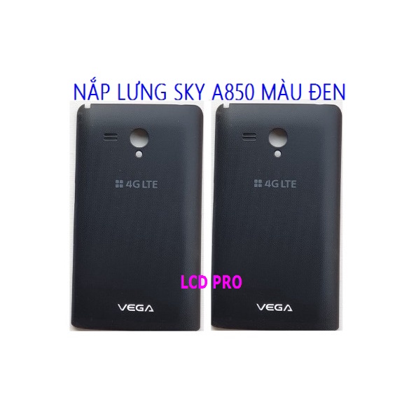 NẮP LƯNG SKY A850 MÀU ĐEN