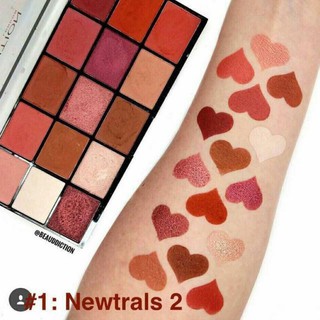 Phấn mắt Makeup Revolution Reloaded - Newtrals 2
