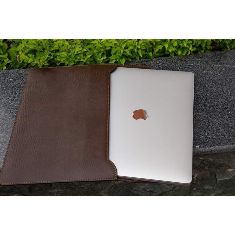 [Da PU Cao Cấp] Bao Da Đựng Macbook Laptop cao cấp 13; 14 ;15 inch 50 II Bảo Hành 1 Năm