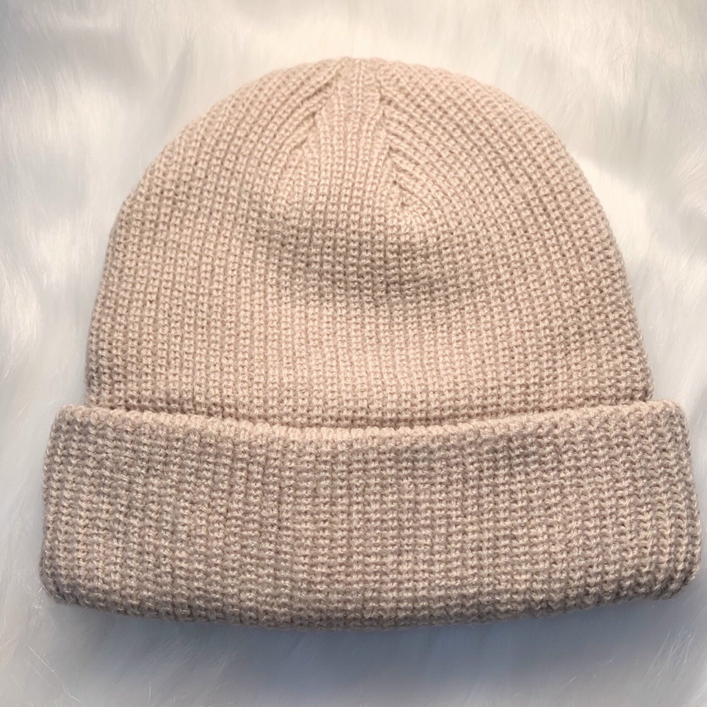 Mũ / Nón Len BEANIE BASIC Trơn Vải Len Mềm Dày Giữ Ấm Nam Nữ Unisex Phong Cách Hàn Quốc