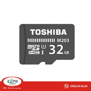 Thẻ nhớ MicroSDHC - Toshiba  32Gb (MSD32TSB-100)