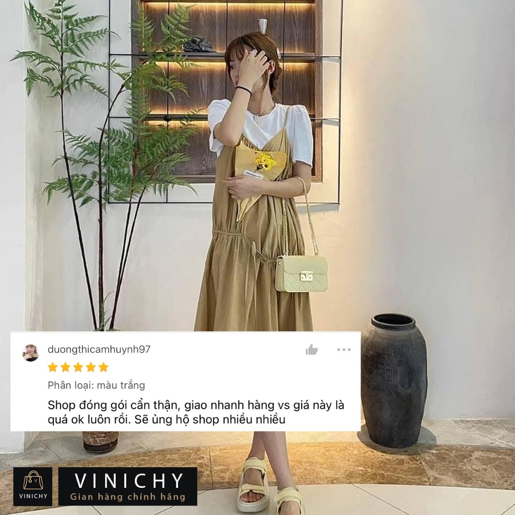 Túi xách nữ đeo chéo, đeo vai, túi đi chơi, đi học VINICHY, thời trang cao cấp size 18cm HA233