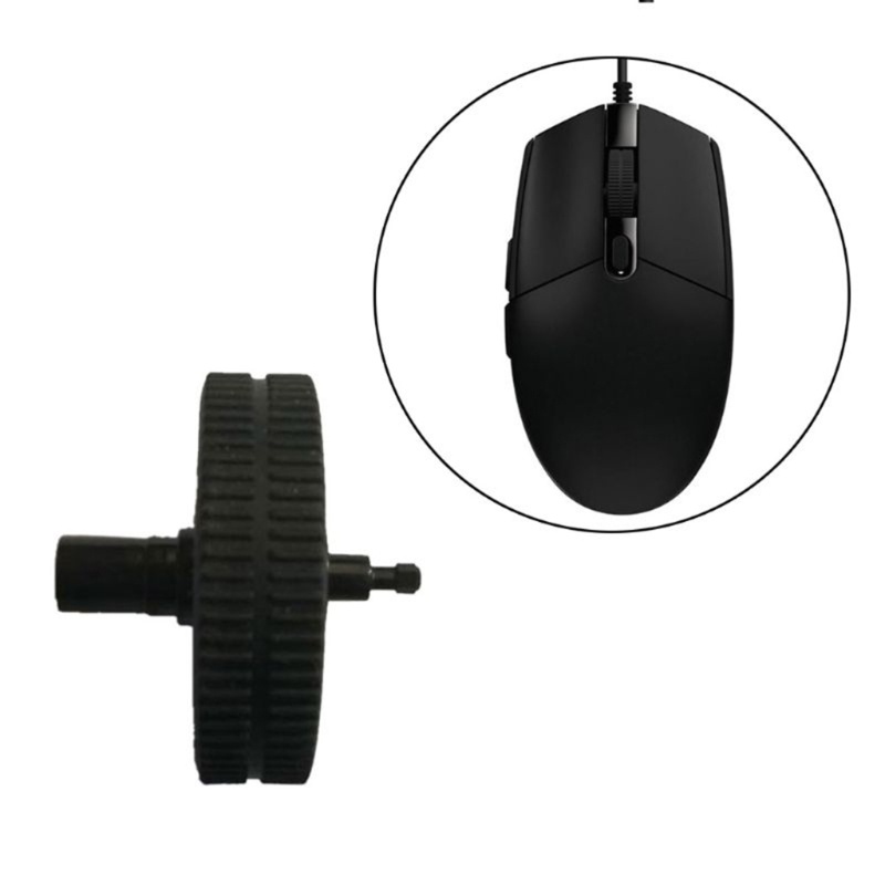 Bánh Xe Gắn Chuột Máy Tính Màu Đen Thay Thế Cho G102 G304