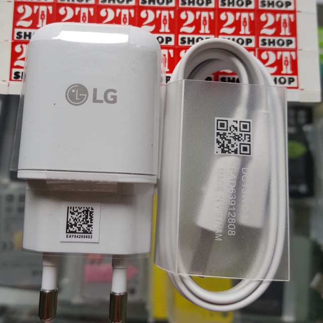 TRỌN BỘ SẠC+ CÁP LG DEP V20/G6/V30/G7/V50 CHÍNH HÃNG-ĐÚNG CHẤT LƯỢNG-CHUẨN HÀN QUỐC(HÀNG CHÍNH HÃNG LG KOREA-CHÂN TRÒN)