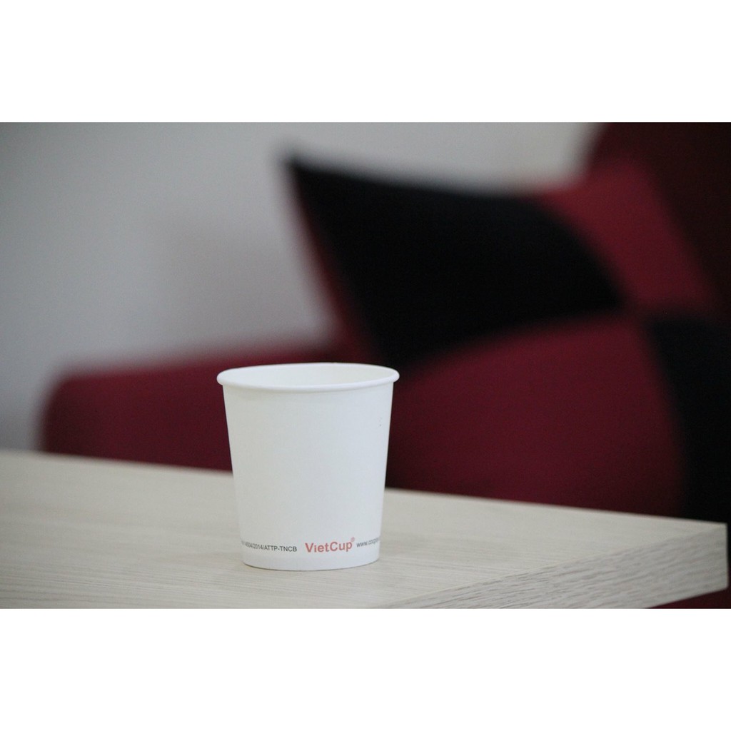 Cốc giấy Vietcup 6,5oz - 195ml (100 cái)