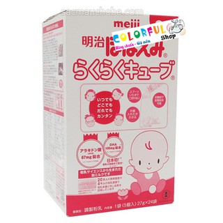 Sữa meiji 24 thanh số 0