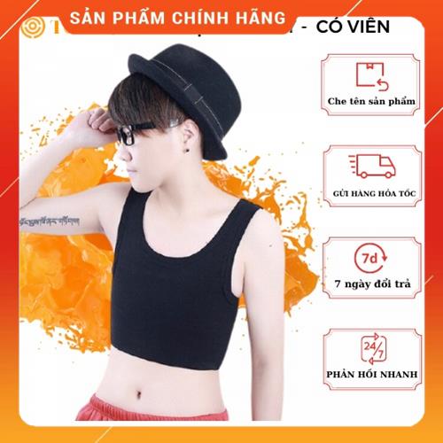 Áo Nịt Ngực Tomboy Có Viền - Móc Gài - Co giãn Thoải Mái Dành Cho Tomboy Sb Trans MSP52877