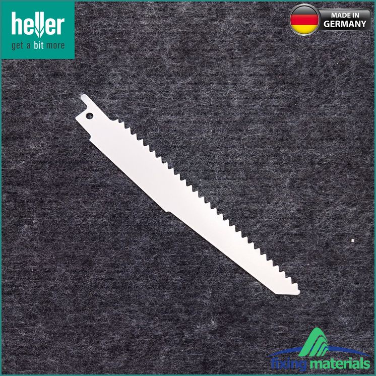 S611DF-Lưỡi cưa kiếm HELLER Bi-Metal SZ 25806 7, Răng dài 130mm (Cắt gỗ, nhựa)