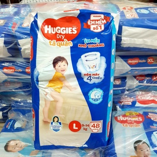 (THANH LÝ) Tả quần Huggies M54/L48/XL42/XXL38