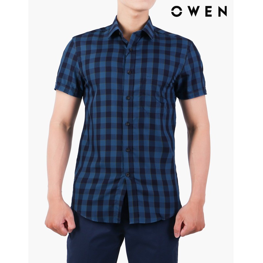 Áo sơ mi ngắn tay OWEN Regularfit - AR22697NT