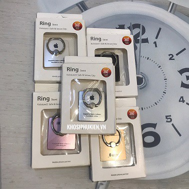Móc Giữ Điện Thoại iRing Logo Táo- Giá Đỡ Điện Thoại- Iring Lgoo Táo- Hàng Đẹp- Siêu Dính- Giao Màu Ngẫu Nhiên | BigBuy360 - bigbuy360.vn