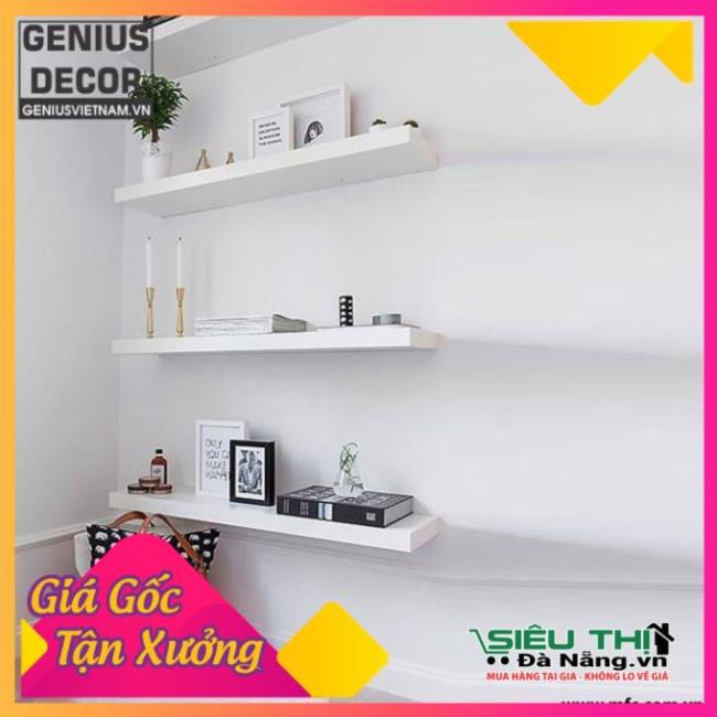 Hàng xịn giá xưởng - Kệ gỗ treo tường thanh ngang 60cm x 15cm