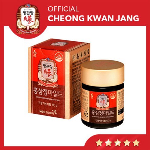 Tinh Chất Hồng Sâm Dịu Nhẹ KGC Cheong Kwan Jang Extract Mild (100g) - Cao Hồng Sâm 6 Năm Tuổi