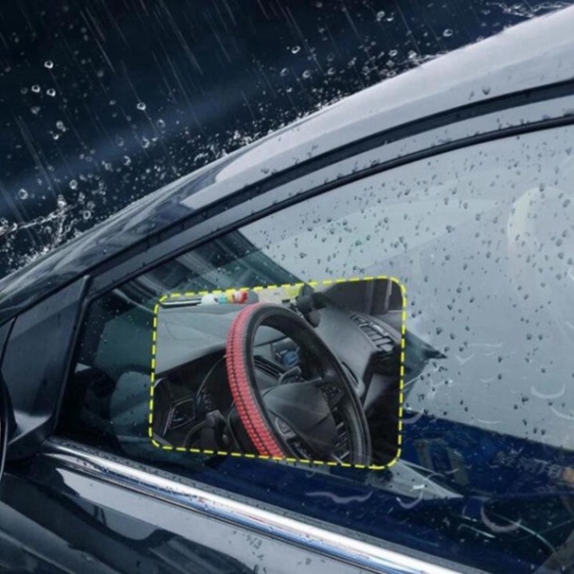 [GIÁ SỐC - HÀNG CHÍNH HÃNG] Bộ 2 miếng dán chống đọng nước mưa  trên kính xe ô tô DC140 (HÀNG LOẠI 1)