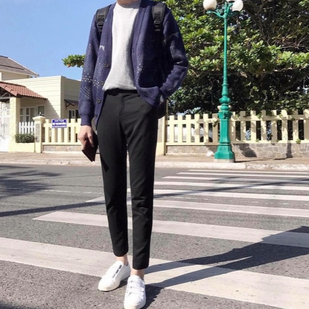 Quần tây nam - Quần âu nam, nữ HOMIES SAIGON skinny trơn basic