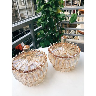 Hũ thủy tinh pha lê đựng bánh kẹo