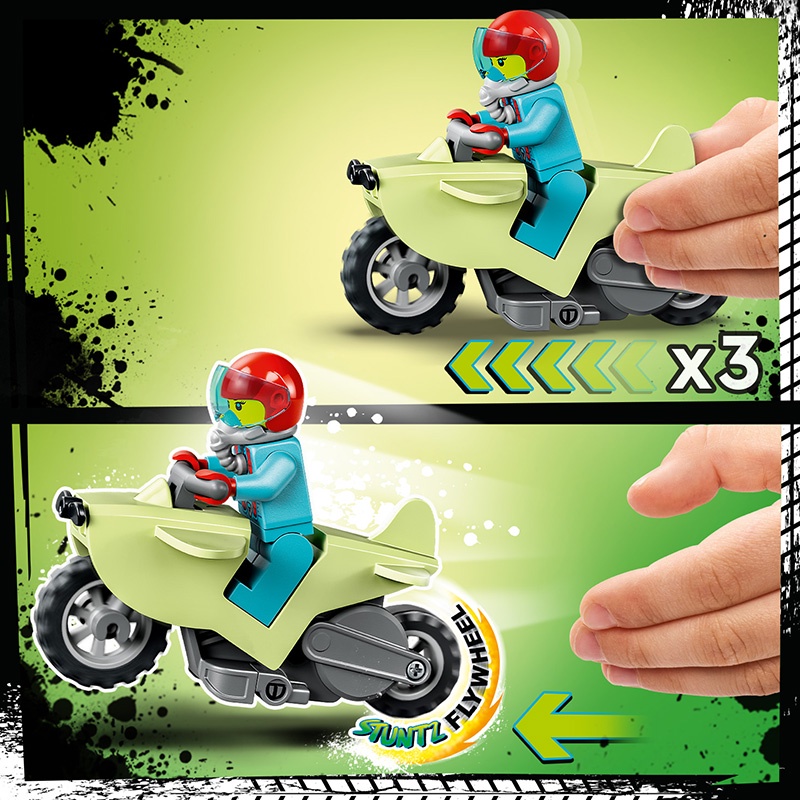 Đồ Chơi LEGO Vòng Đua Máy Đập King Kong 60338 (226 chi tiết)