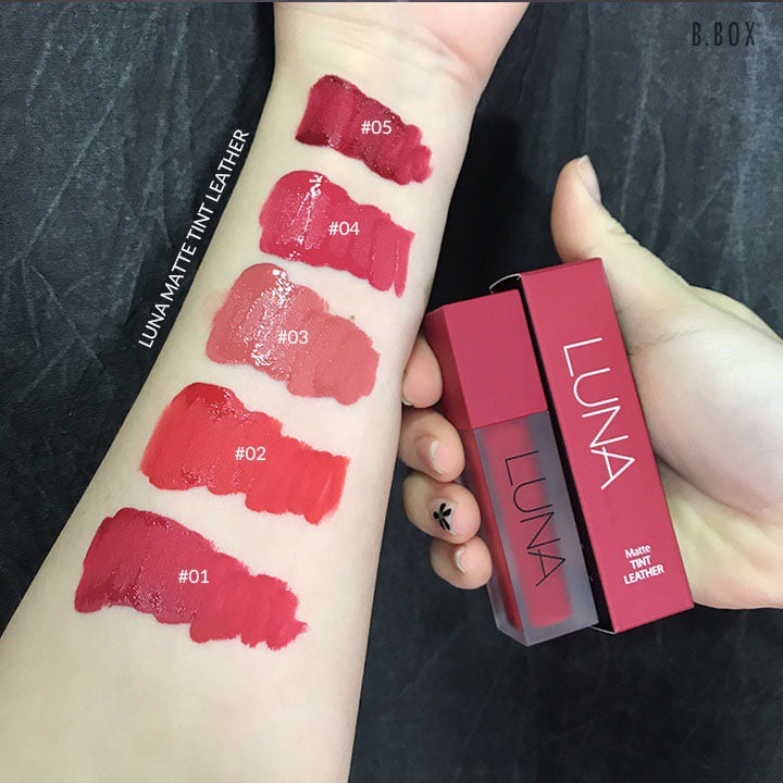 [CHÍNH HÃNG] Son Kem Lì Sang Chảnh LUNA Matte Tint Leather 10g