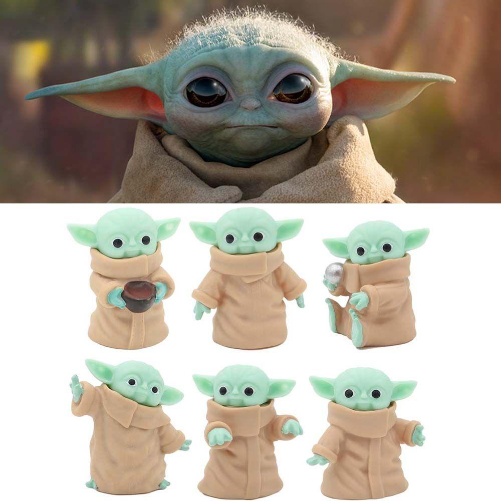 Mô Hình Nhân Vật Yoda Trong Phim Hoạt Hình Star Wars Trang Trí Xe Hơi