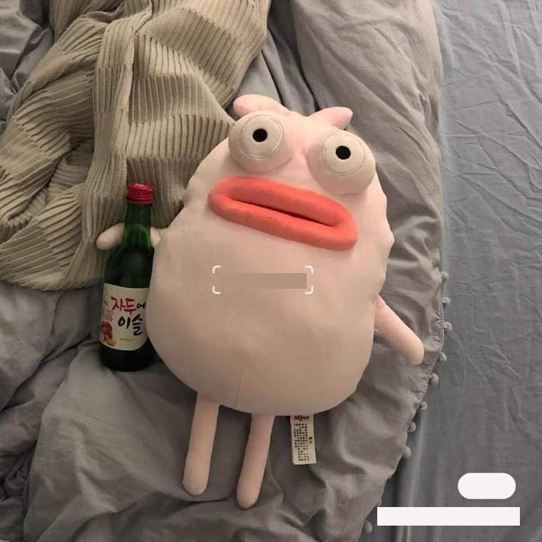 Order | Thú bông môi trề mắt trố độc đáo lạ mắt