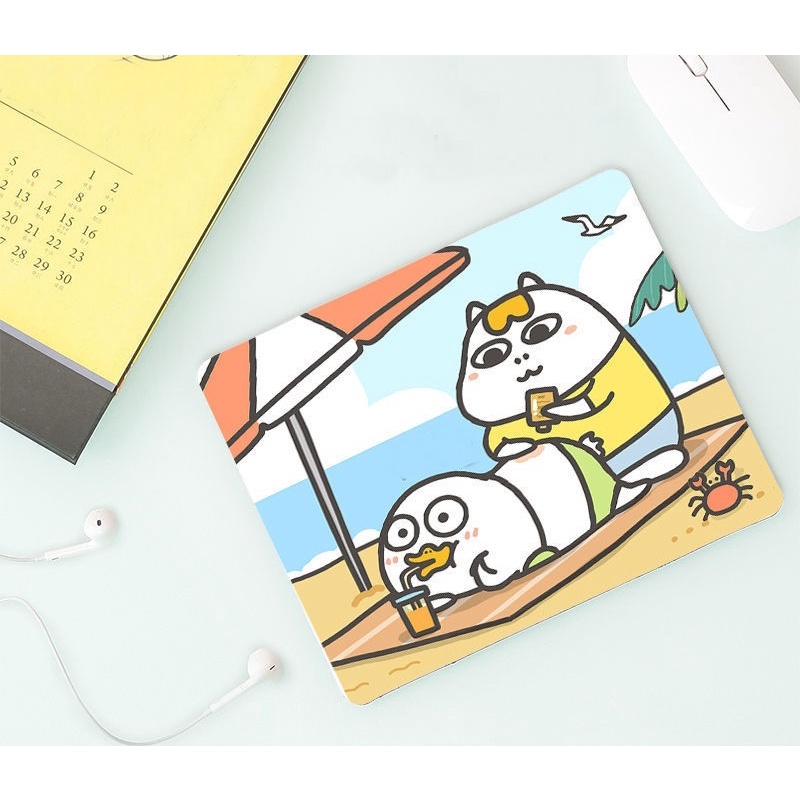 Miếng Lót Chuột Mouse Pad 21cmx26cm Vịt DeadLine Trà sữa Sỉ Và Lẻ