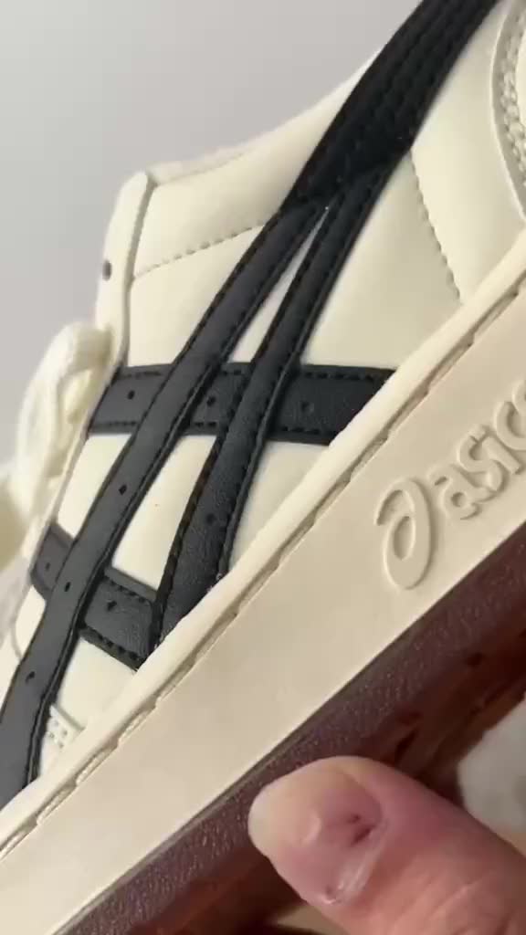 Giày Thể Thao Asics.Court MZ Kem Đen Và Kem Xám Mẫu Mới Thiết Kế Độc Lạ Hàng Hot Trend 2023 [ Full Box ] | BigBuy360 - bigbuy360.vn