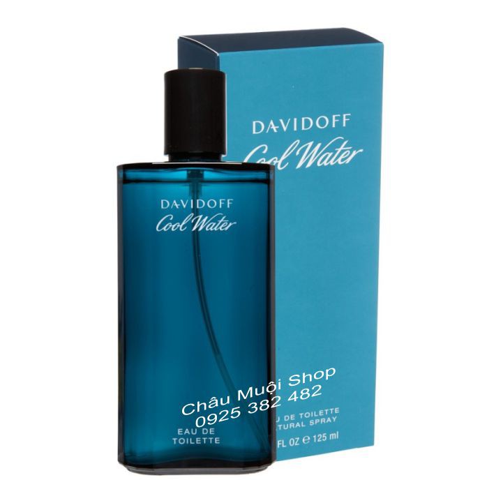 Nước Hoa Davidoff Cool Water For Men -EDT - Nam Tính - Cuốn Hút -Nổi Bật