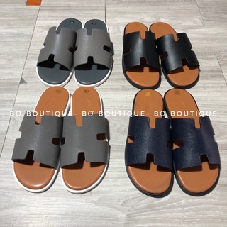 Dép lê HM trơn chất đẹp , dép lê nam nữ- Bơ Boutique