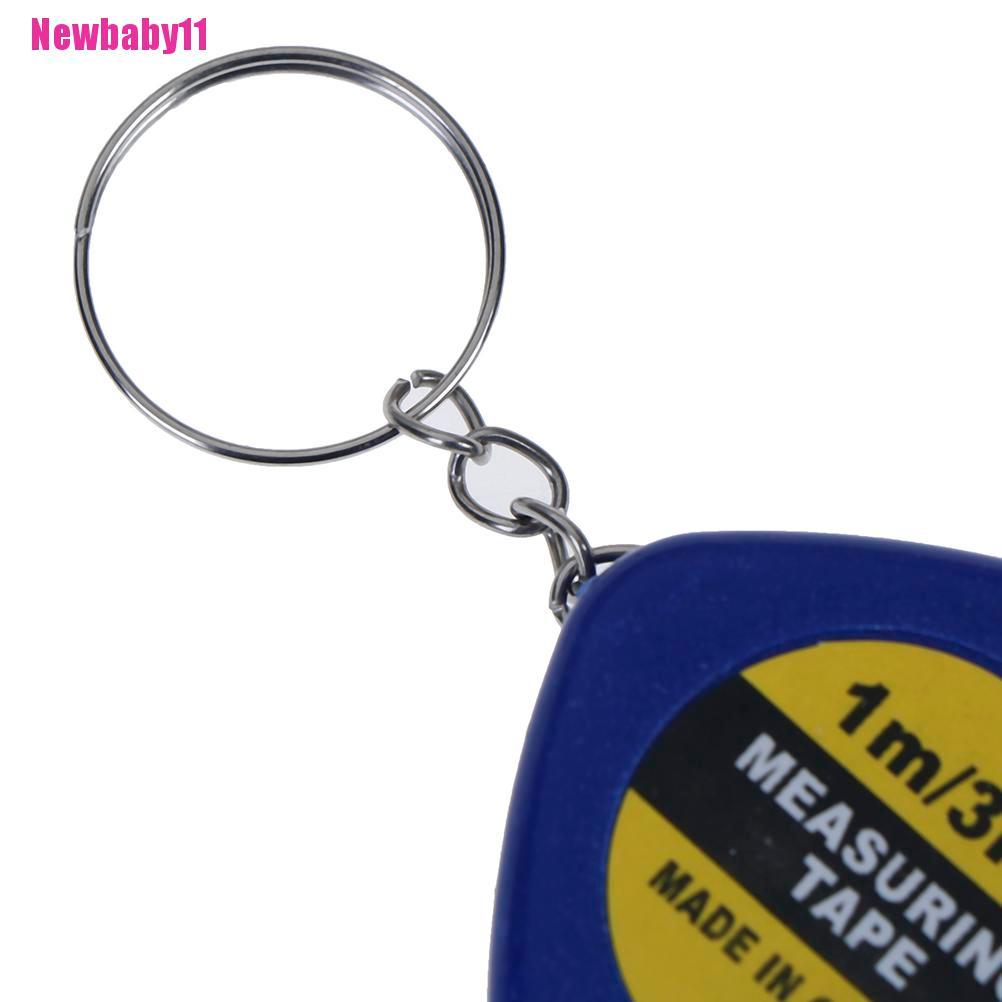 1 Móc Khóa Mini Có Thước Dây Rút Thu Gọn Dễ Dàng Đo Lường [BABY11]