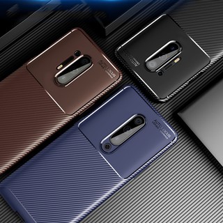 Ốp điện thoại sợi carbon nhám cho OnePlus 8 Pro One Plus 7 Pro 7T Pro