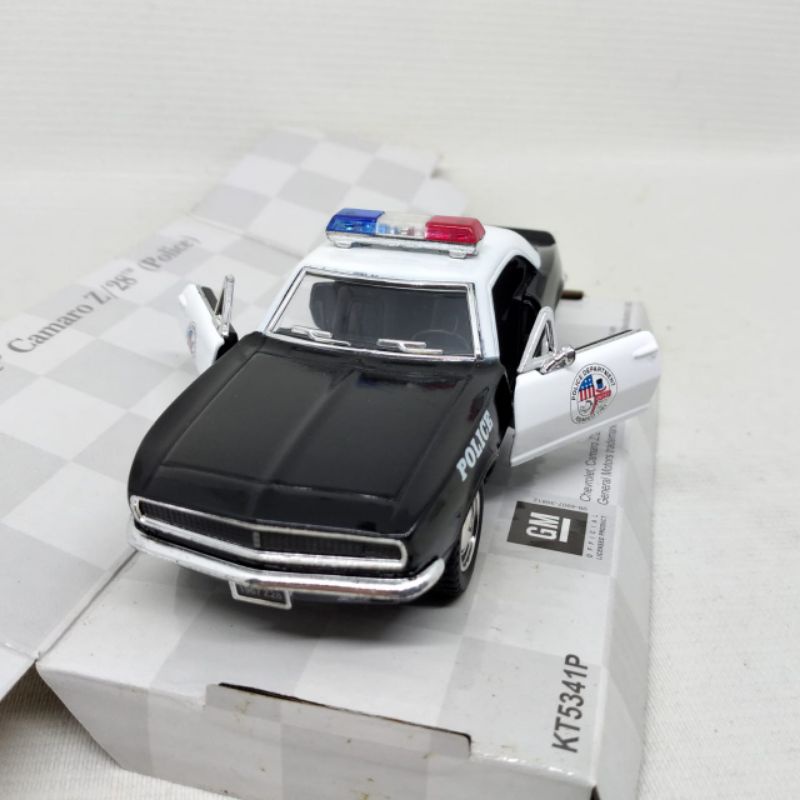 Xe Cảnh Sát Kinsmart 1967 Chevrolet Camaro Z 28 Chất Lượng Cao