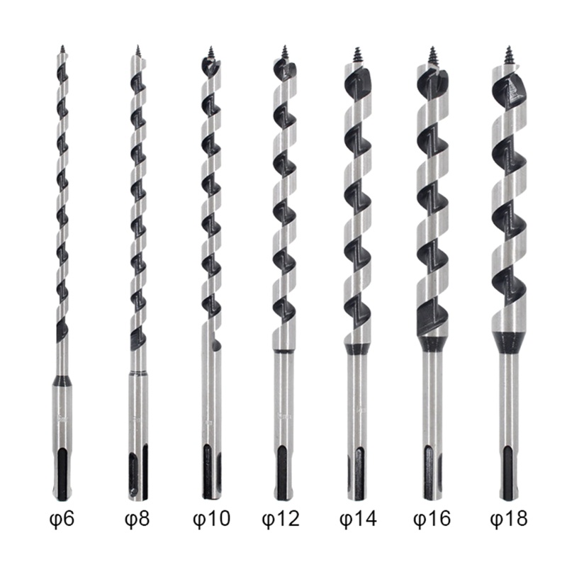 Bộ Mũi Khoan Gỗ Bằng Thép Carbon Chất Lượng Cao