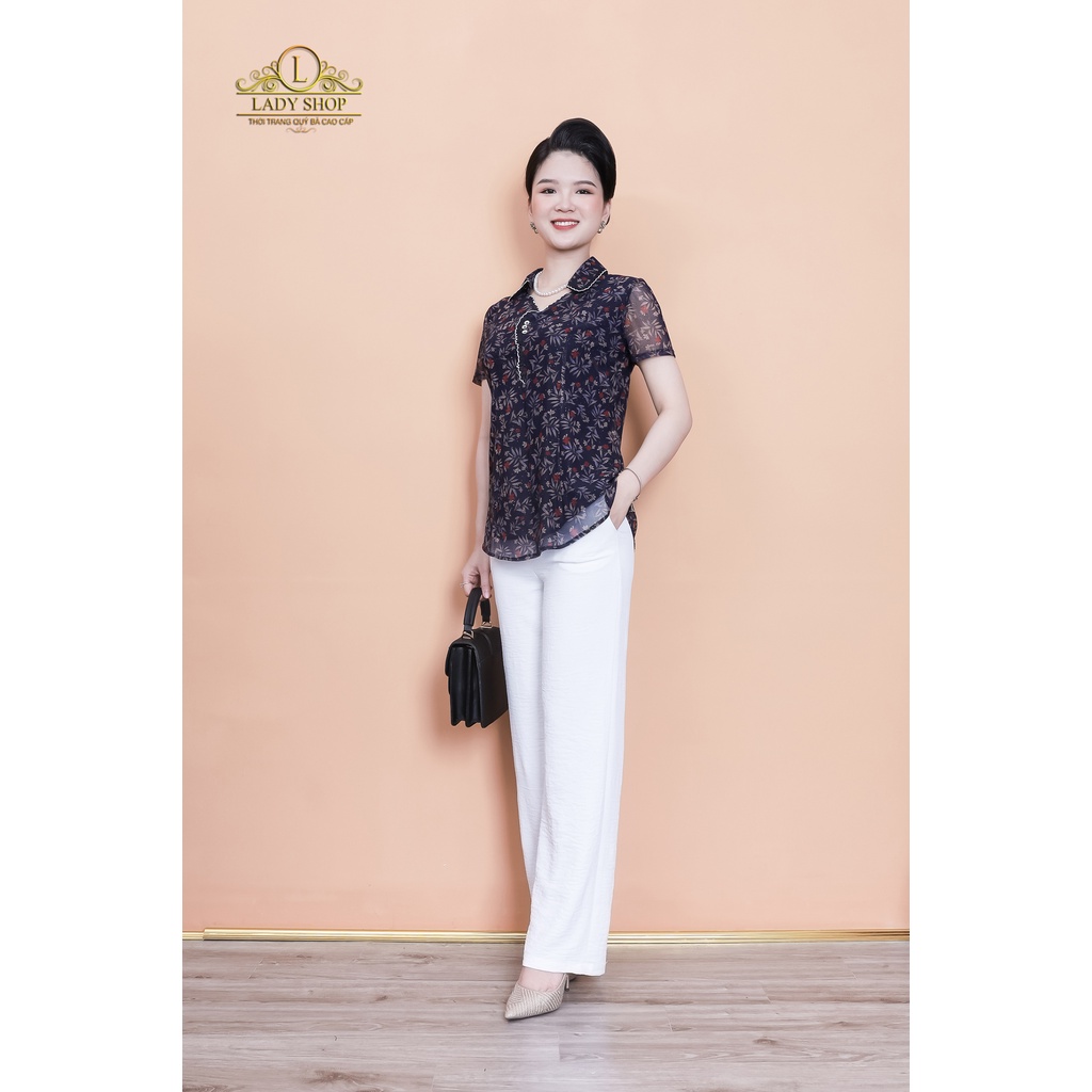 Áo Thun Lưới Trung Niên Ladyshop thời trang nữ cao cấp TK815
